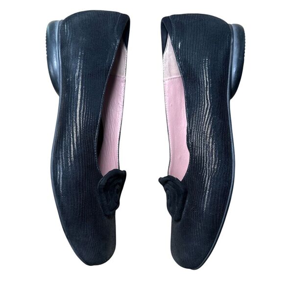 BeautiFeel Black Suede Leather Flats MADE IN ISRAEL Sz: EU: 40 US: 9 - Picture 4 of 10